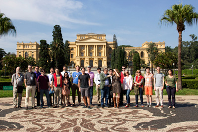 Group at USP's Paulista Museum