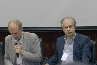 Martin Grossmann and Minister Renato Janine Ribeiro