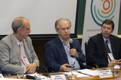 Martin Grossmann, Minister Renato Janine Ribeiro and José Eduardo Krieger