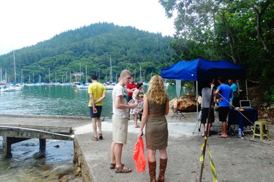 Participants of the Intercontinental Academia in Ubatuba